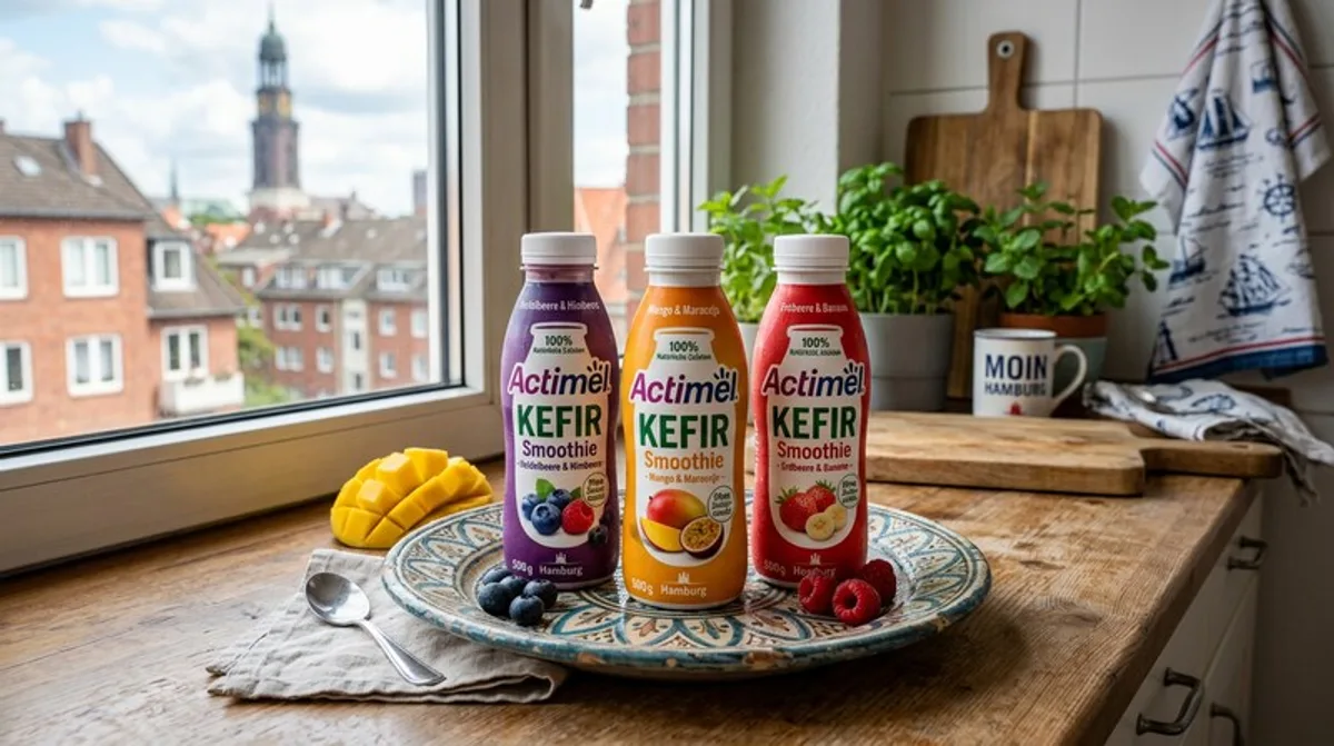 Cannabis Actimel Kefir Smoothie