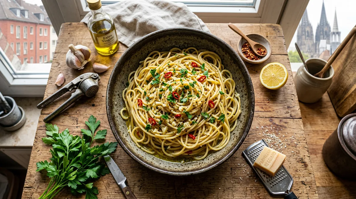 Cannabis Spaghetti Aglio e Olio