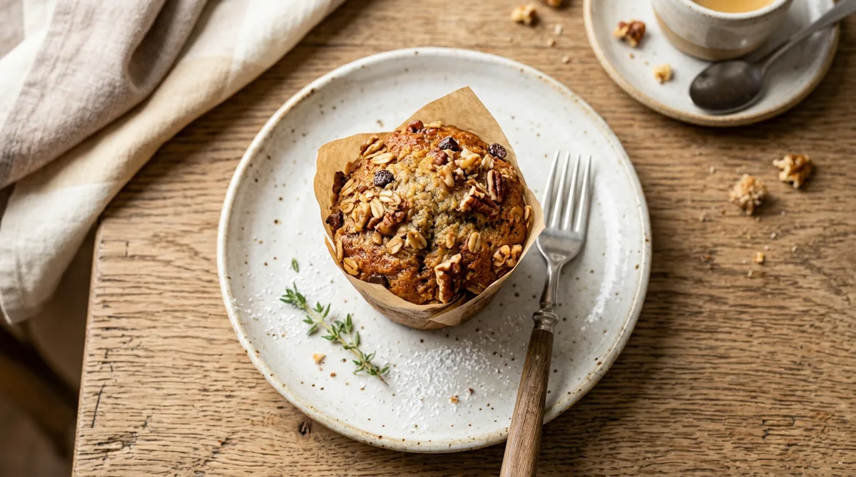 Cannabis-Bananenmuffins mit Mandelmus