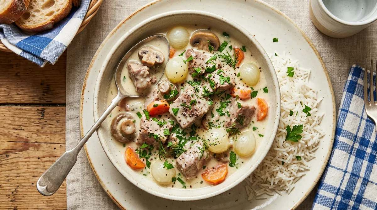 Cannabis Veal Blanquette