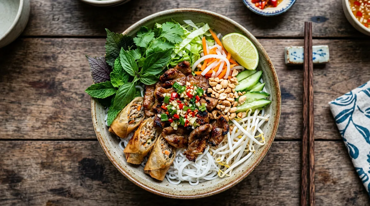 Cannabis Grilled Pork Noodles