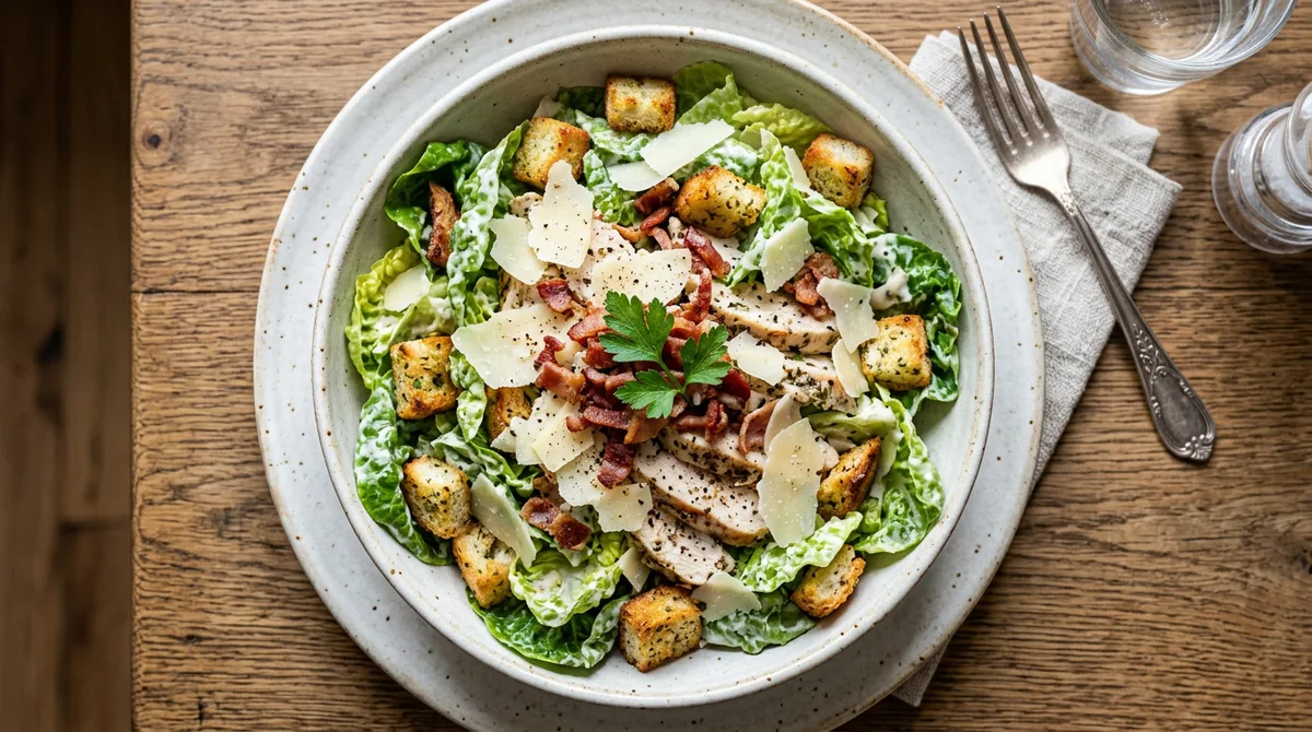 Cannabis Caesar Salad