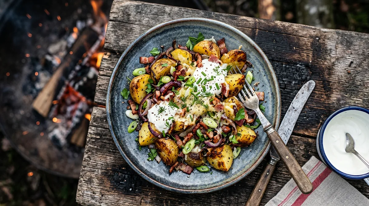 Cannabis Campfire Potatoes
