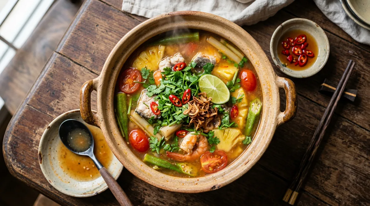 Cannabis Sour Fish Soup