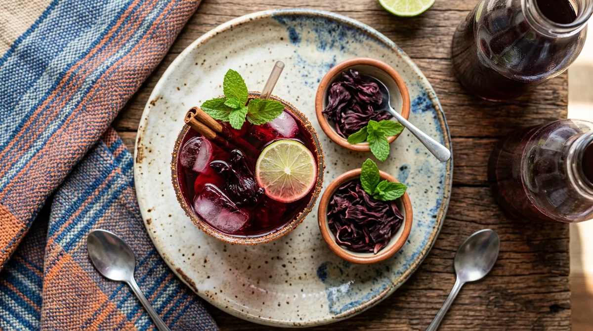 Cannabis Hibiscus Water