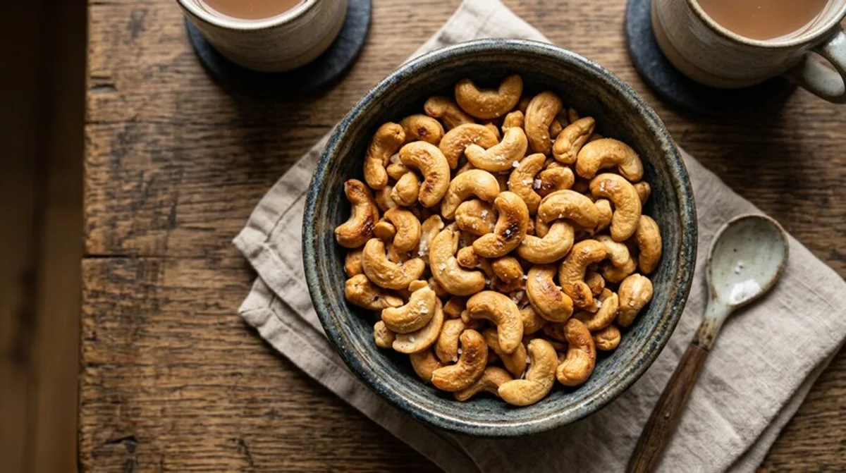 Cannabis Spiced Roasted Cashews