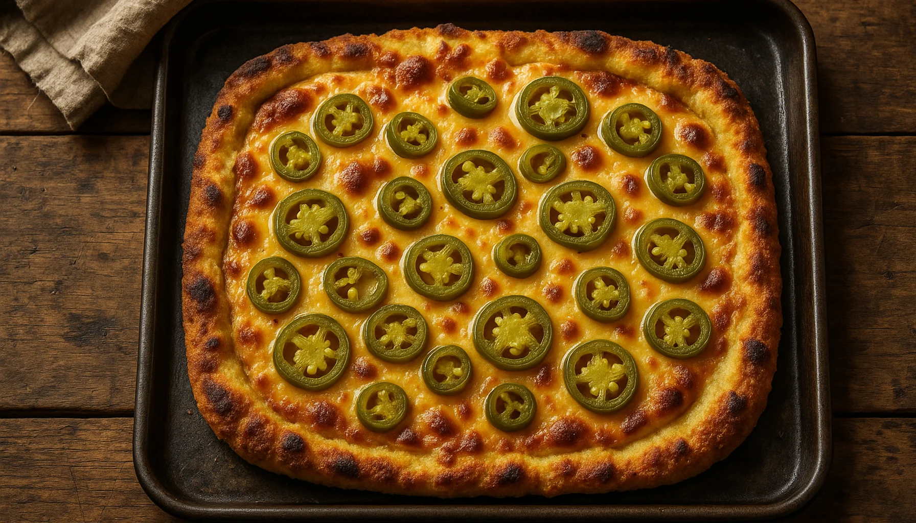 Cannabis Chili Cheese Dumpling Pizza