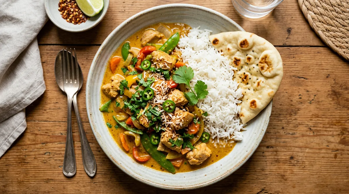 Cannabis Coconut Curry Chicken