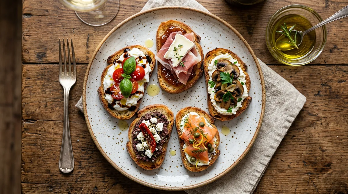 Cannabis Crostini
