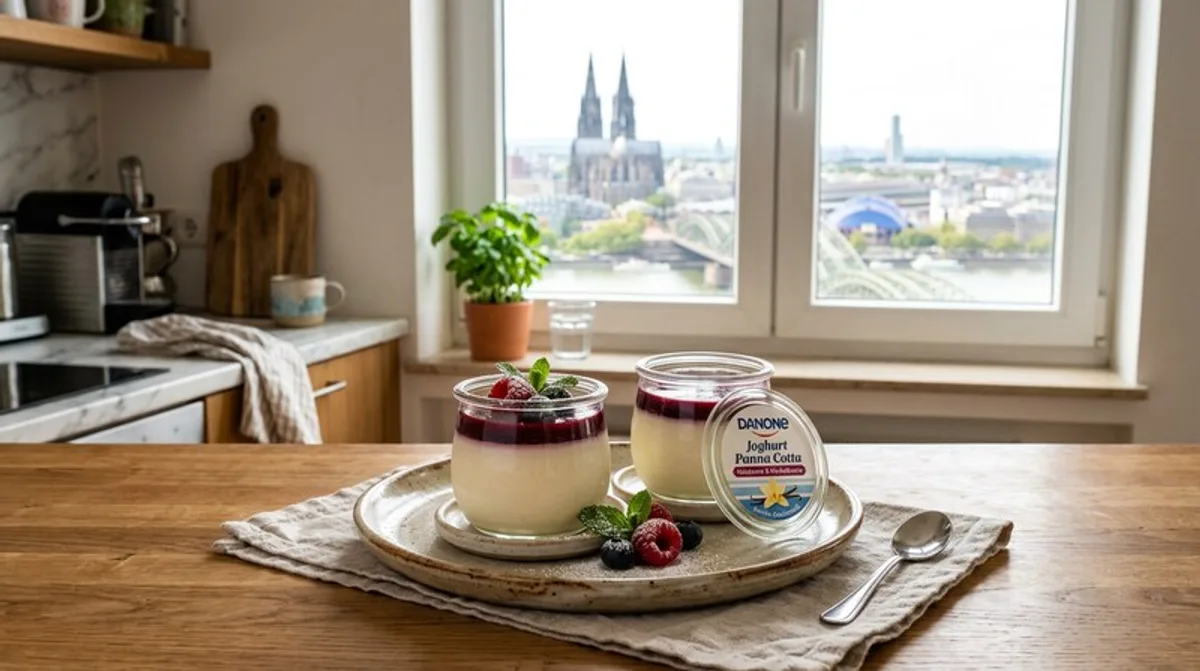 Cannabis Danone Yogurt Panna Cotta