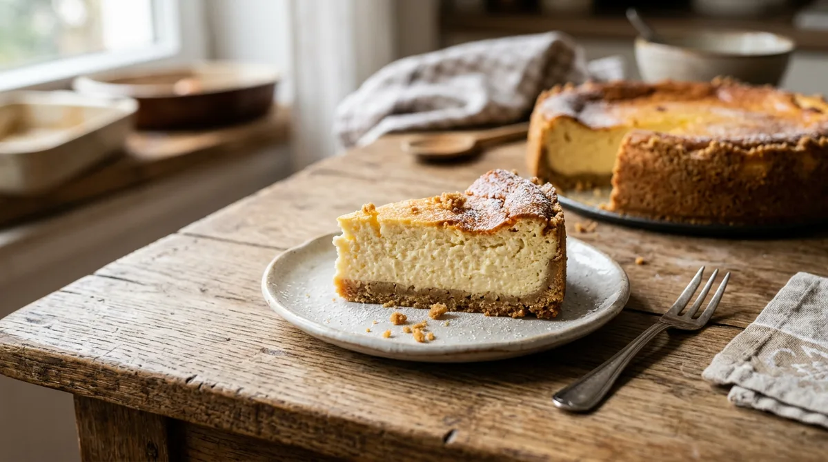Cannabis Digestive Cheesecake