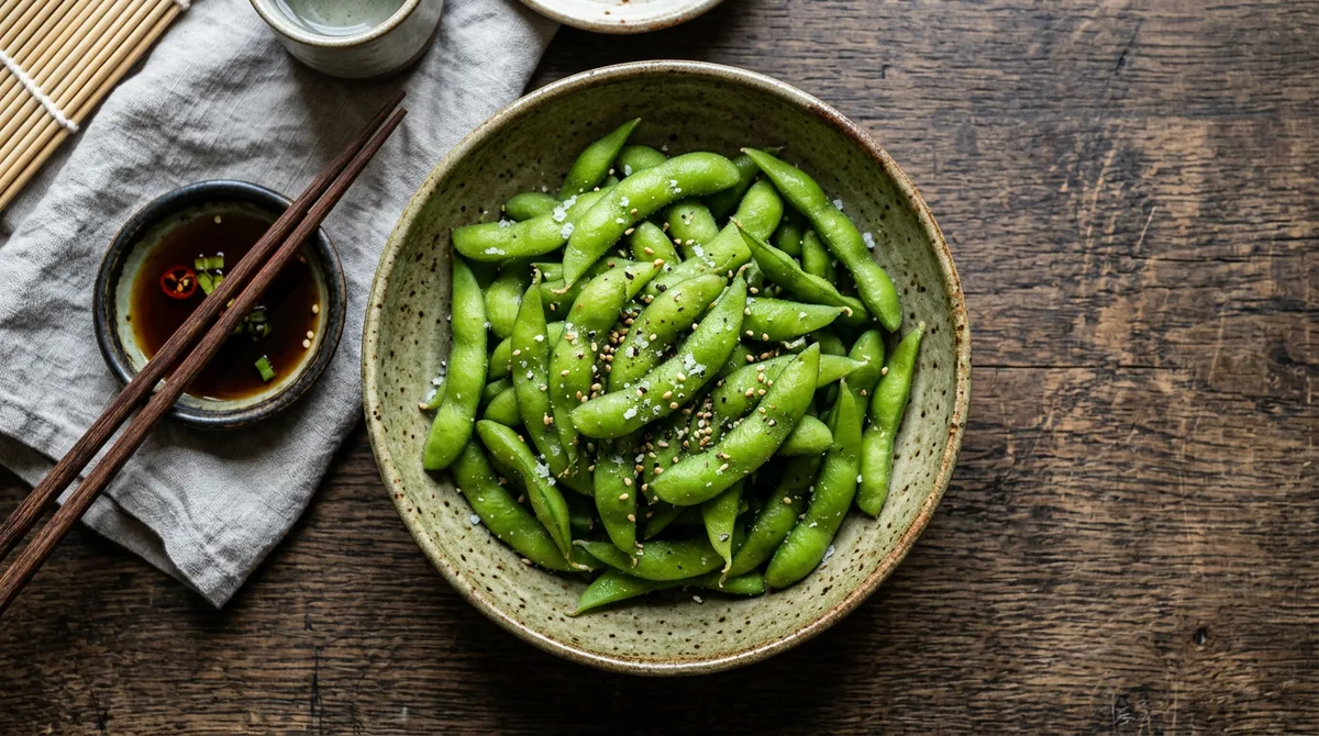 Salted Cannabis Edamame