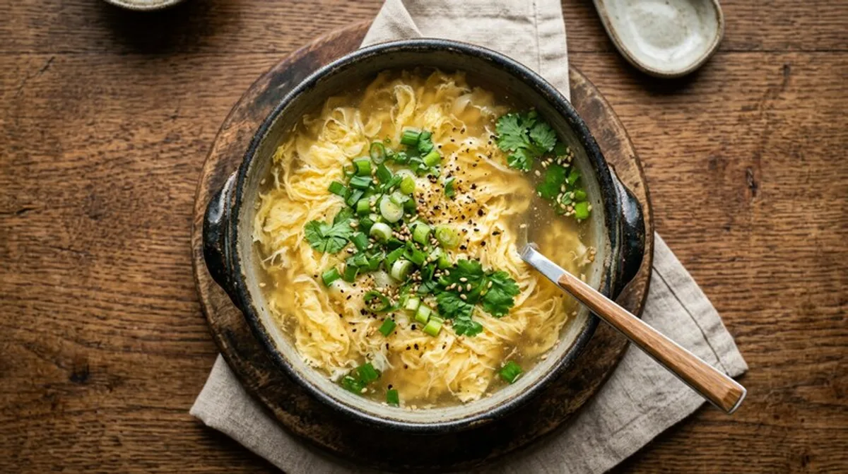 Cannabis Egg Drop Soup