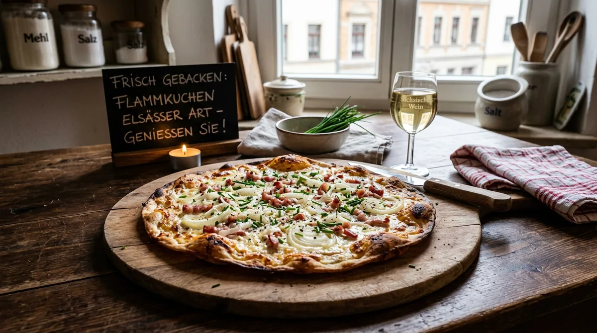 Alsatian Cannabis Flammkuchen
