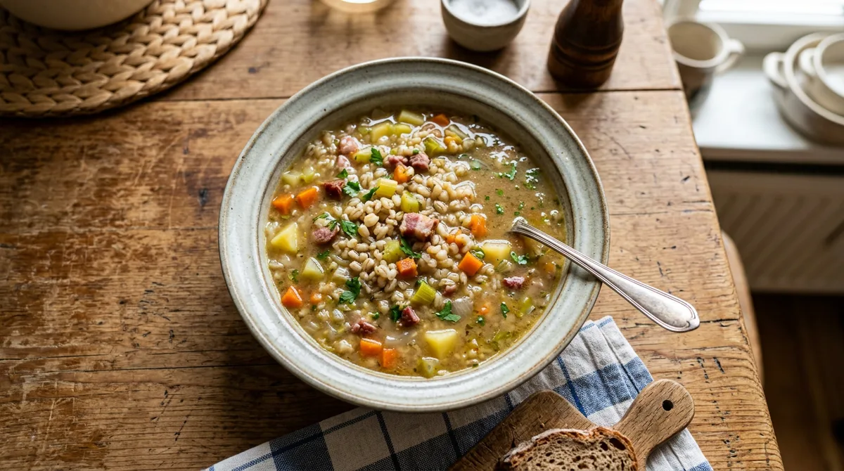 German Cannabis Pea Soup