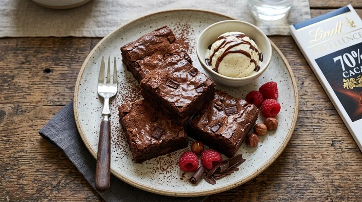Cannabis Lindt Excellence 85% Brownies