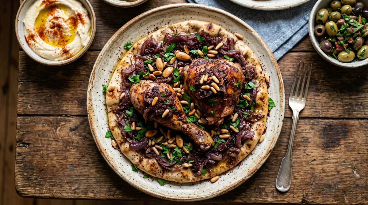 Cannabis Flatbread with Sumac