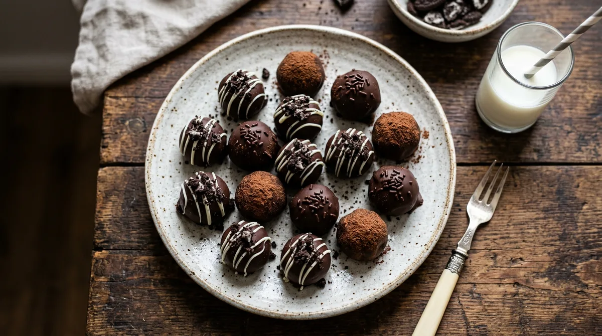 Cannabis Oreo Truffle Balls