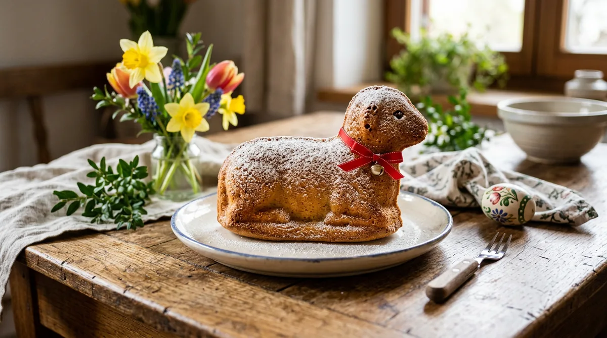 Cannabis Easter Lamb Cake