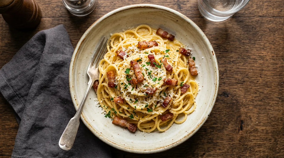 Bong Appétit: Cannabis Carbonara with Hemp Butter