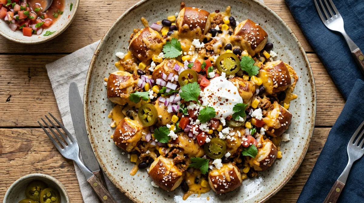 Cannabis Pretzel Nacho Bites