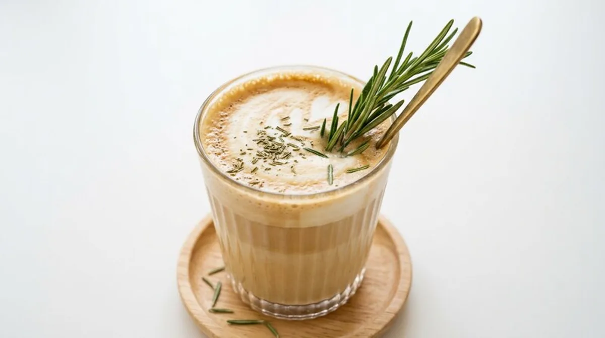 Cannabis Rosemary Latte