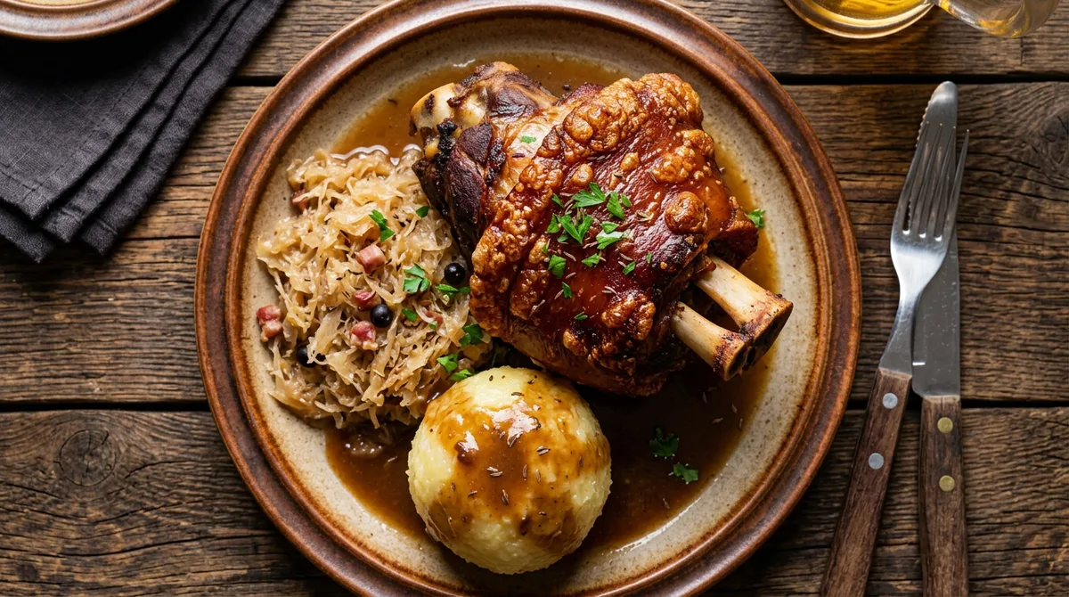 Bavarian Cannabis Pork Knuckle