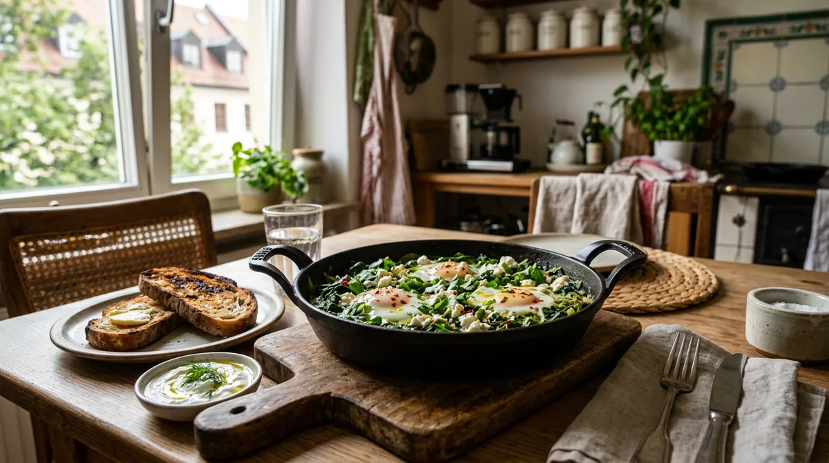 Green Cannabis Shakshuka