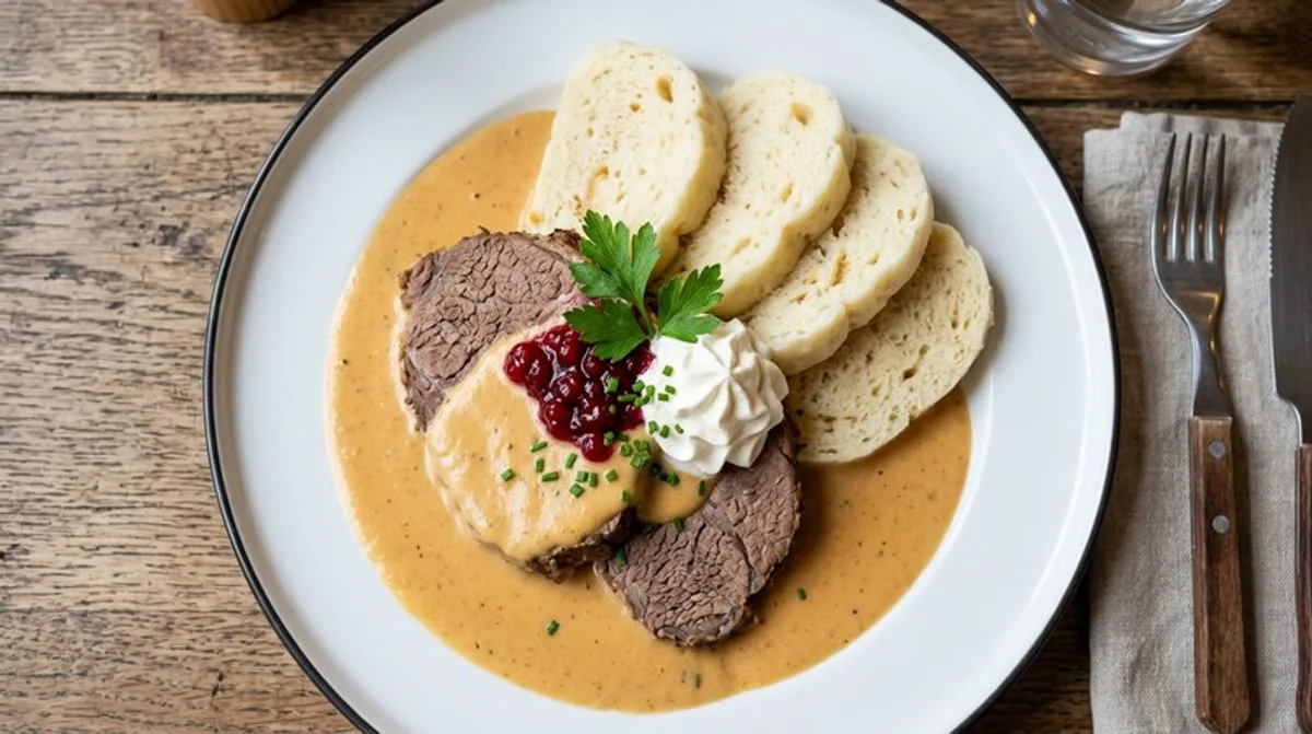 Cannabis Beef with Cream Sauce