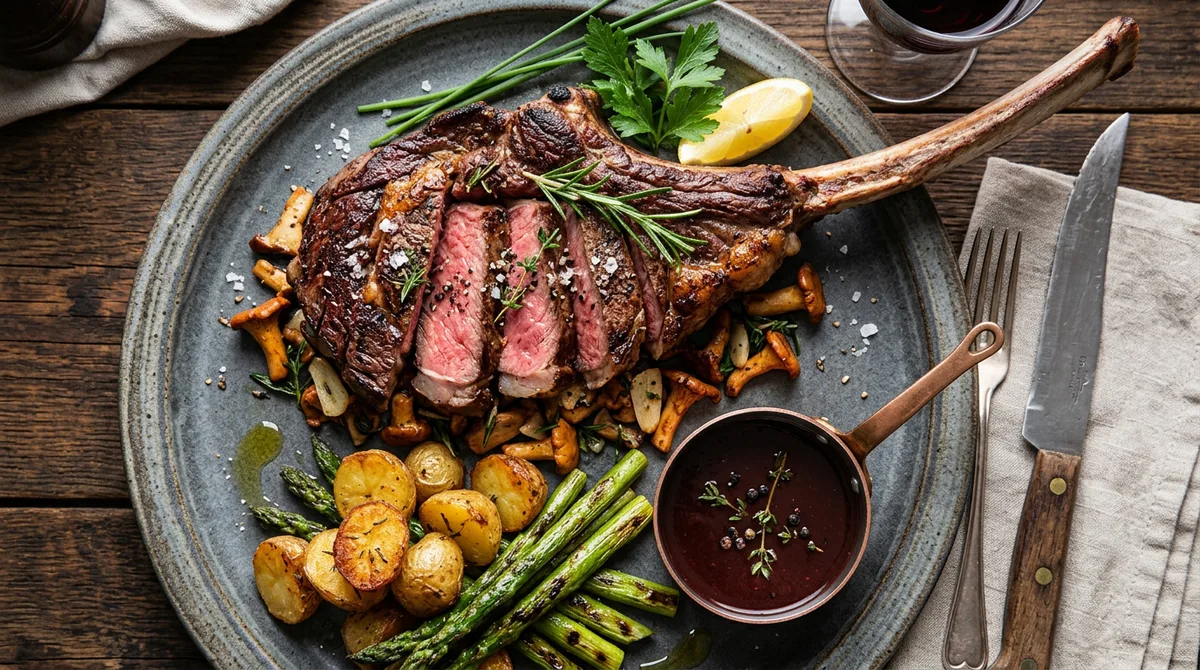 Cannabis Tomahawk Steak