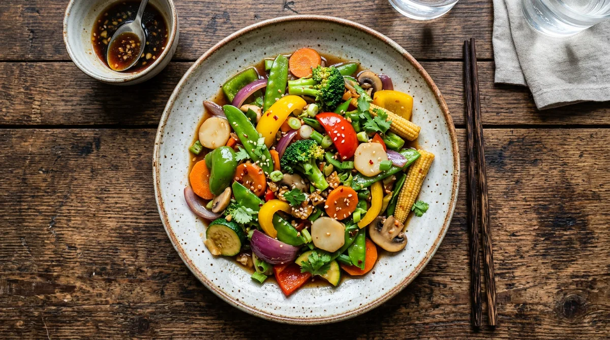 Cannabis Wok Vegetables